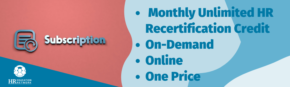 HREN HR Recertification Credit On-Demand – Monthly