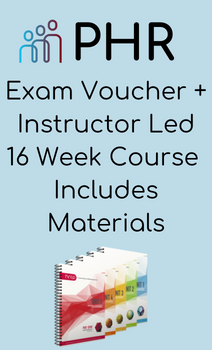2023 Instructor-Led PHR Certification Test Preparation – Course + Materials + Exam Voucher (16 Weeks) – April 11