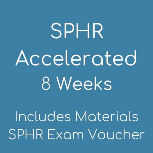 SPHR Exam Voucher + Accelerated HR Certification Test Preparation – May 14, 2024
