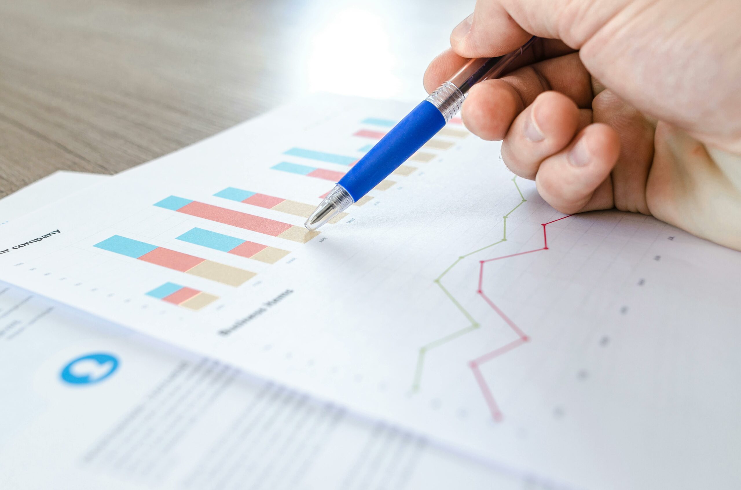 A Chart Shows KPI Program Tracking